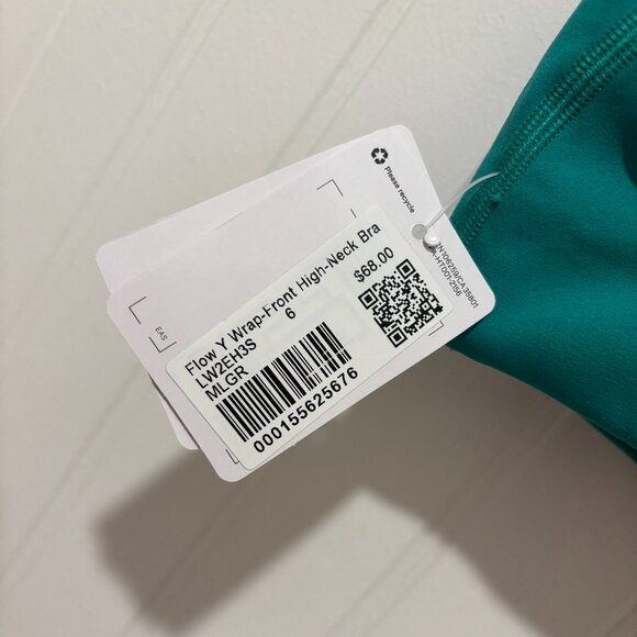 Lululemon Flow Y Wrap High-Neck Bra NWT - Picture 3 of 5